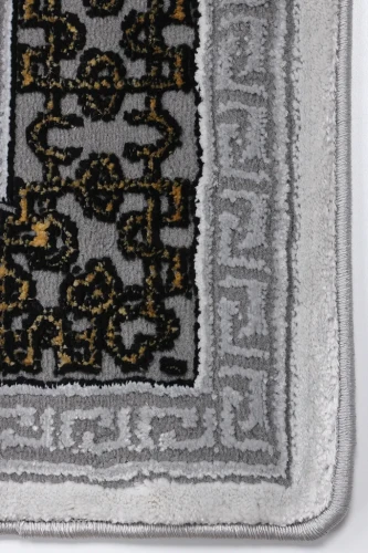 Dywan klasyczny z ramką Diamond K4496G szary róg