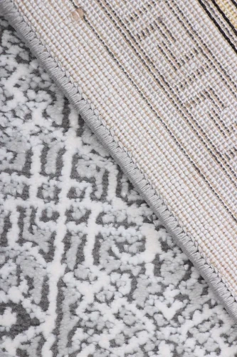 Dywan klasyczny z ramką Diamond K4496G szary spód