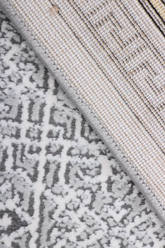 Dywan klasyczny z ramką Diamond K4496G szary spód