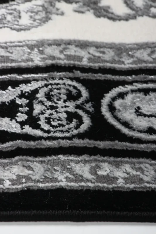 Dywan tradycyjny Diamond Glamour K8726S szary brzeg