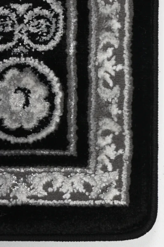 Dywan tradycyjny Diamond Glamour K8726S szary róg