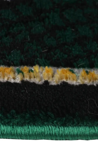 Dywan nowoczesny Diamond K8741Y zielony brzeg