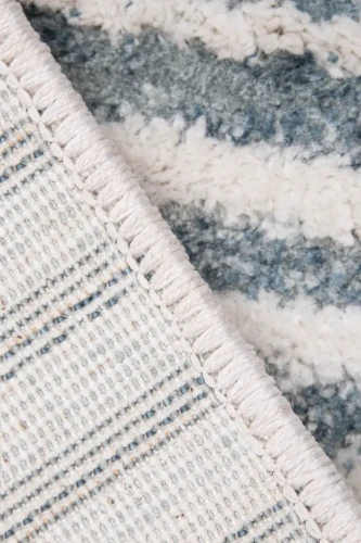 Dywan nowoczesny Camilla 1862 beżowo-turkusowy spód