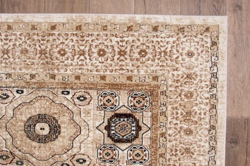 Dywan klasyczny Dywilan Rich Mamluk beige obszycie
