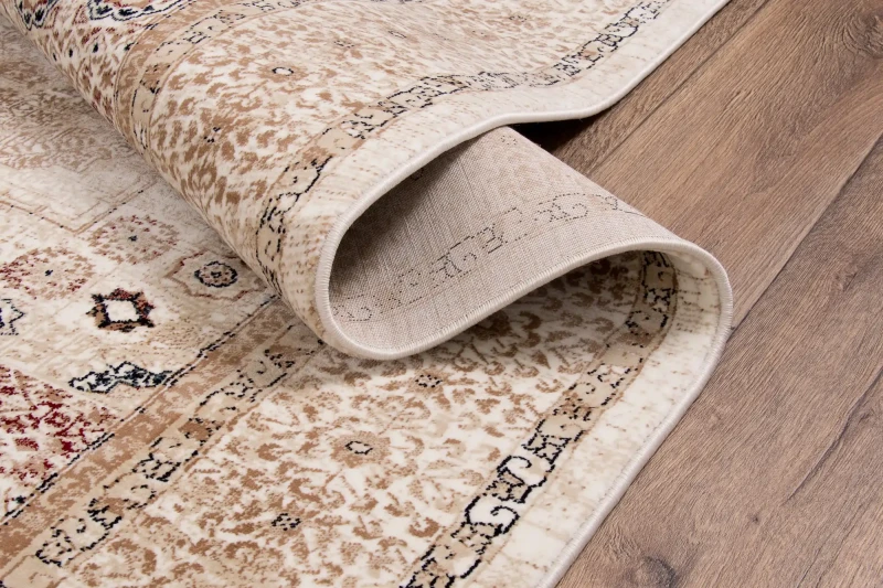Dywan klasyczny Dywilan Rich Mamluk beige obszycie brzegu
