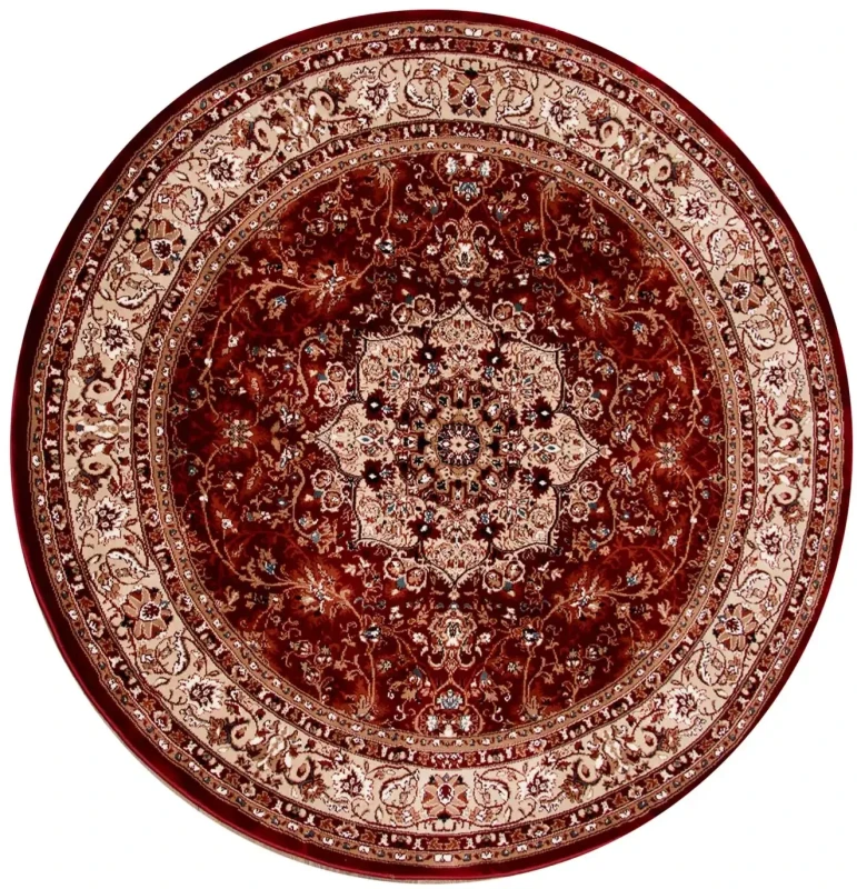 Dywan okrągły Dywilan Rich Kordoba red