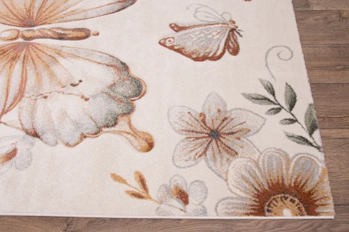 Dywan dziecięcy 3d Dywilan Luna Butterfly 40427 zbliżenie
