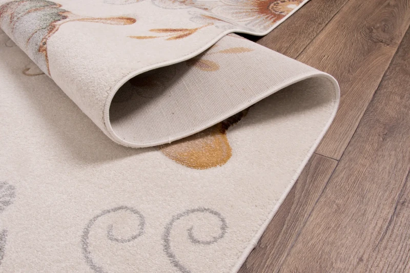 Dywan dziecięcy 3d Dywilan Luna Butterfly 40427 spód