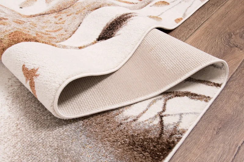 Dywan dziecięcy 3d Dywilan Luna Giraffe with Fox 40423 spód