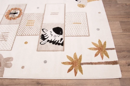 Dywan dziecięcy 3d Dywilan Luna Hopscotch 40416 zbliżenie na wzór