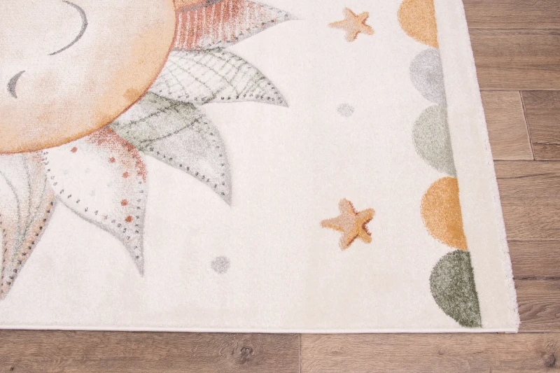 Dywan dziecięcy 3d Dywilan Luna Sun 40424 zbliżenie runa