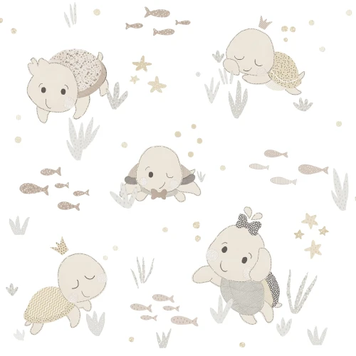 Tapeta żółwie Cristiana Masi Happy 14851.webp