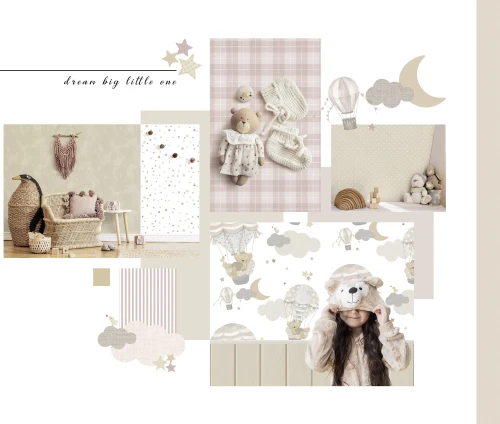 Tapety dziecięce z kolekcji Cristiana Masi Happy.webp