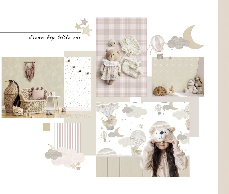 Tapety do pokoi dziecięcych Cristiana Masi Happy.webp