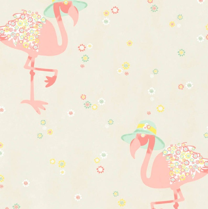 Tapeta we flamingi AS Creation 36291-1