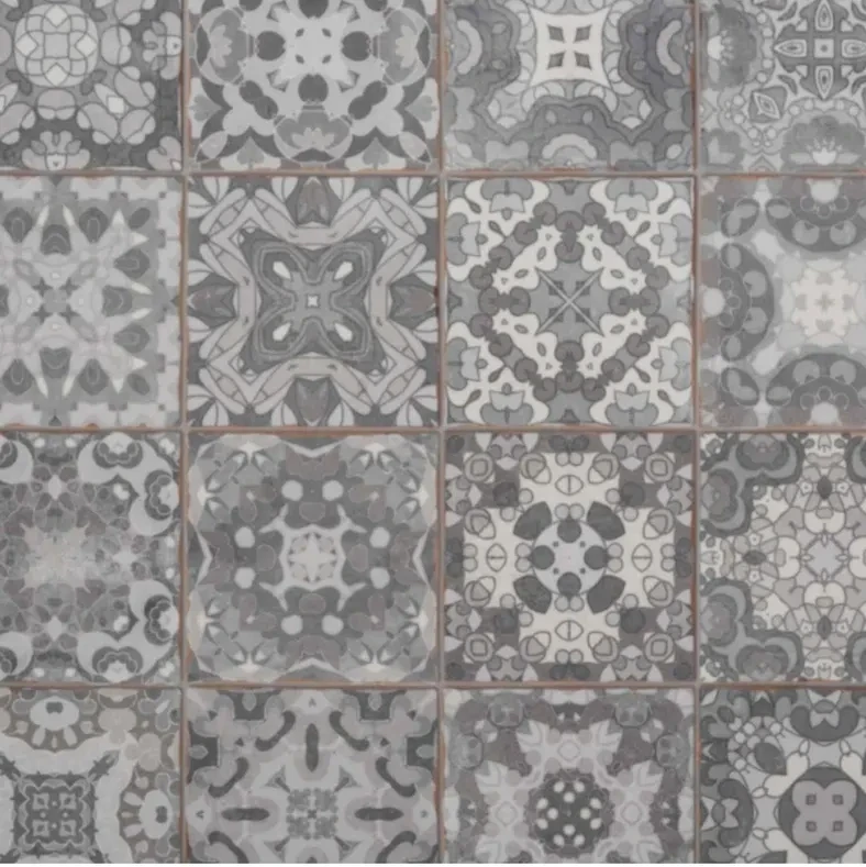 Wykładzina PCV Alicante (domowa) - geometryczny wzór płytek