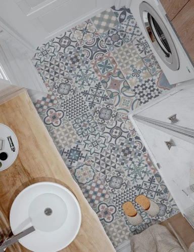 Wykładzina PCV Palermo - łazience