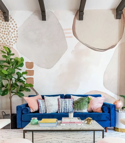 Mural abstrakcyjny do salonu Wallcolors Abstract.webp