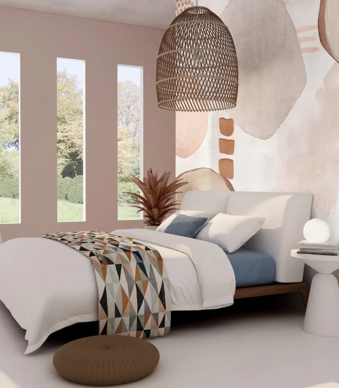 Nowoczesny mural do sypialni Wallcolors Abstract.webp