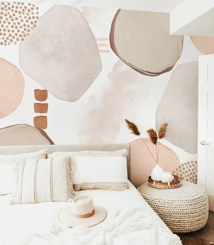 Tapeta abstrakcyjna do sypialni Wallcolors Abstract.webp