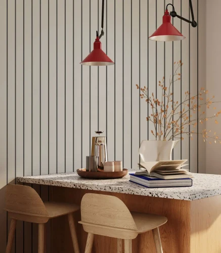 Tapeta do aneksu kuchennego Minimal Stripe Wallcolors.webp
