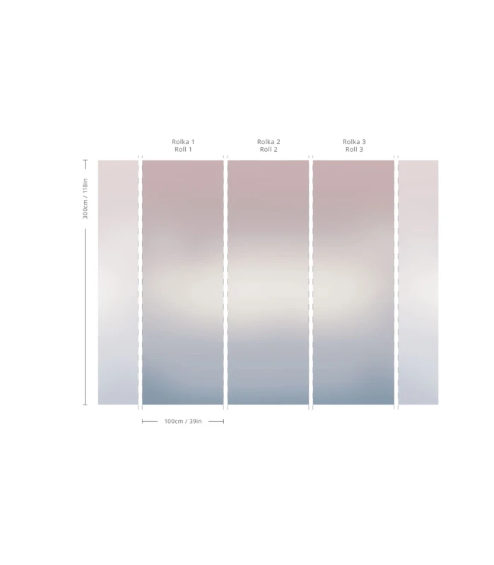 Tapeta nowoczesna Ombre Dune Wallcolors.webp