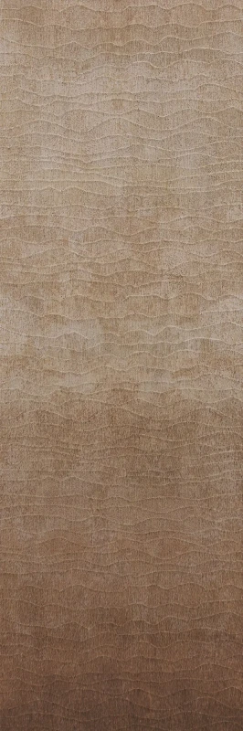 Tapetaz falistym wzorem Wallcolors Organic Bronze.webp