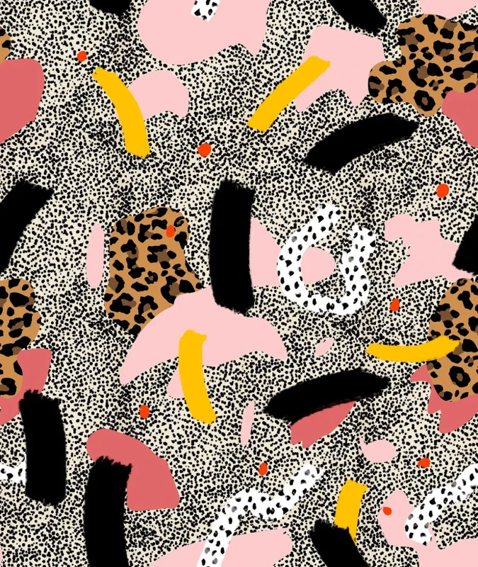 Tapeta w abstrakcyjne wzory Modern Brush Wallcolors.webp