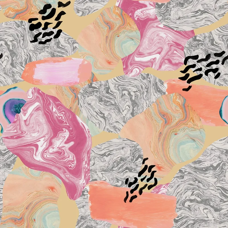 Tapeta marmurowa kolorowa Marble Wallcolors.webp