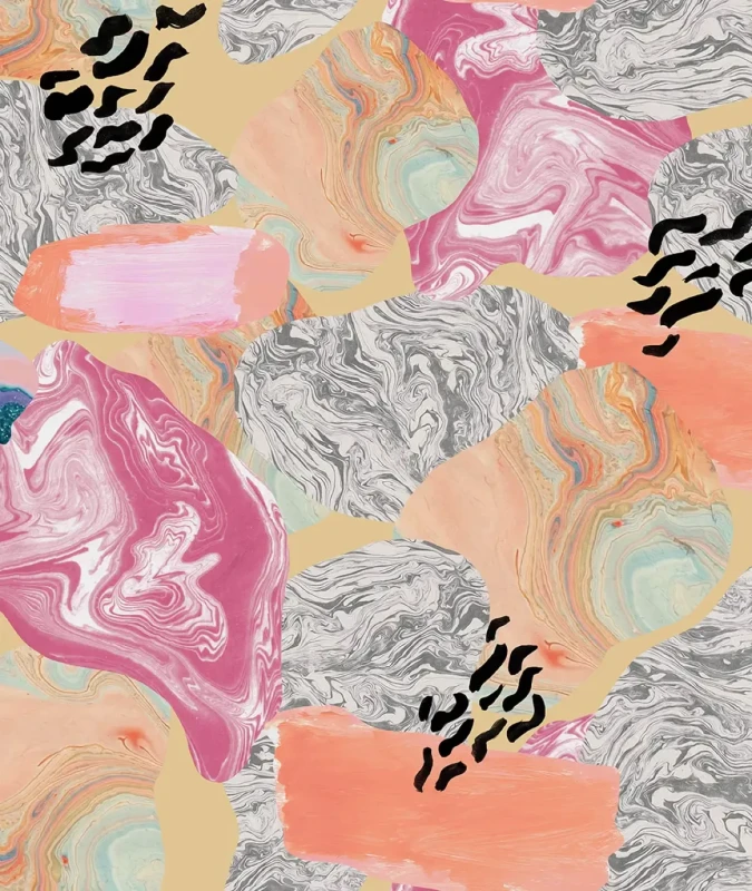 Tapeta abstrakcyjna nowoczesna Marble Wallcolors.webp