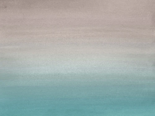 Tapeta gradient beż turkus Turquoise Fog Wallcolors.webp