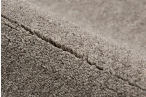 Wełniana wykładzina dywanowa Agnella Natural N M0026 ciemnoszara - runo