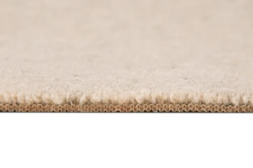Wełniana wykładzina dywanowa Agnella Natural N M0029 jasny beż - przekrój
