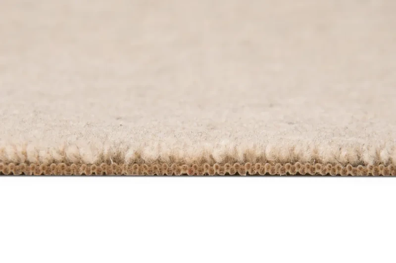 Wełniana wykładzina dywanowa Agnella Natural N M0029 jasny beż - przekrój