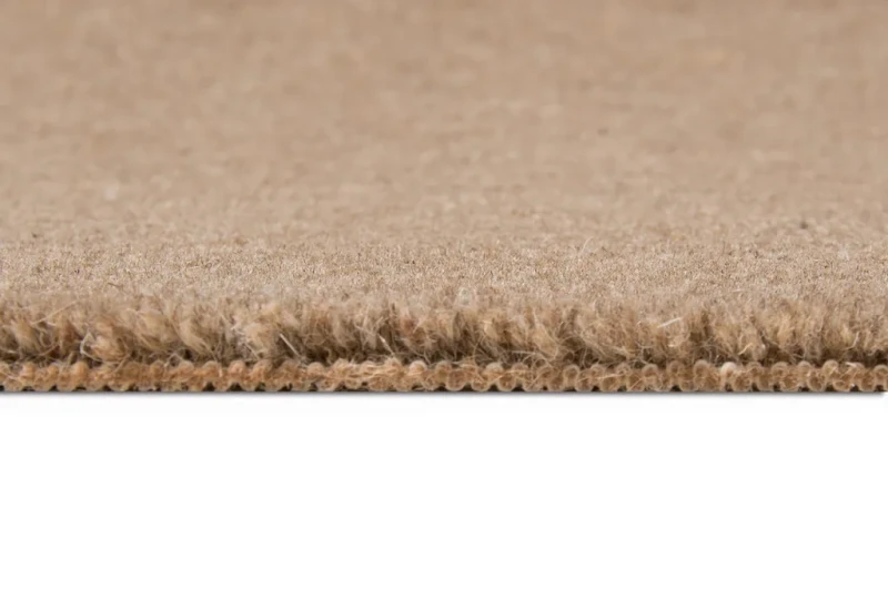 Wełniana wykładzina dywanowa Agnella Natural N M0031 brąz - przekrój