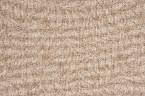 Wełniana wykładzina obiektowa Agnella Werdure Loop Bamboo 2/50355 The Country Life w liście