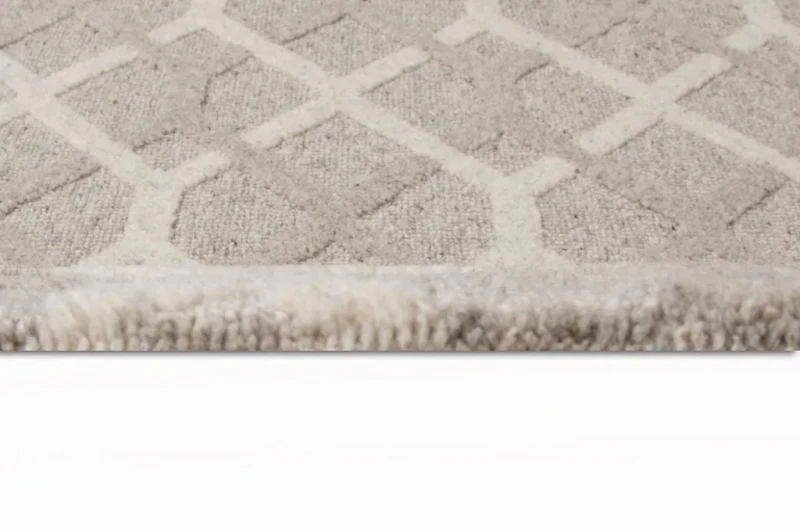 Wełniana wykładzina dywanowa Agnella Plato Cloud 10/50356 The Country Life - przekrój