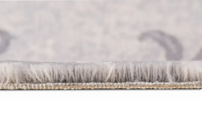 Wełniana wykładzina dywanowa Agnella Matilda Silver 10/50344 - przekrój