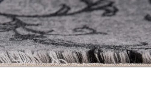 Wełniana wykładzina obiektowa Agnella Matilda Midnight 9/50344 - przekrój