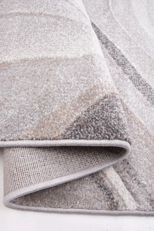 Dywan nowoczesny Agent 40404/895 grey zbliżenie na wzór