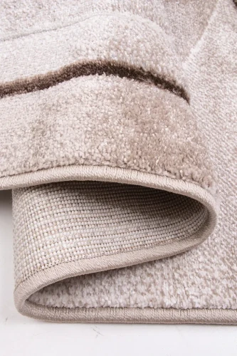 Dywan nowoczesny Agent 40438/870 brown beige zbliżenie na wzór