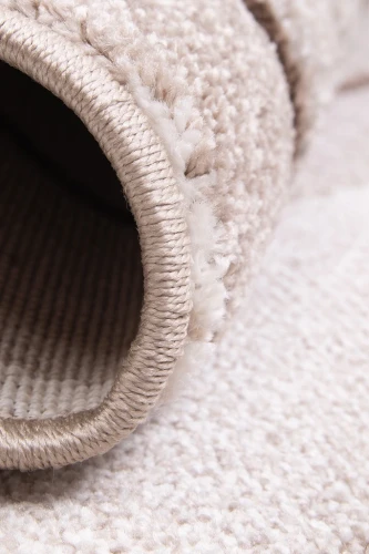 Dywan nowoczesny Agent 40438/870 brown beige zbliżenie brzegu