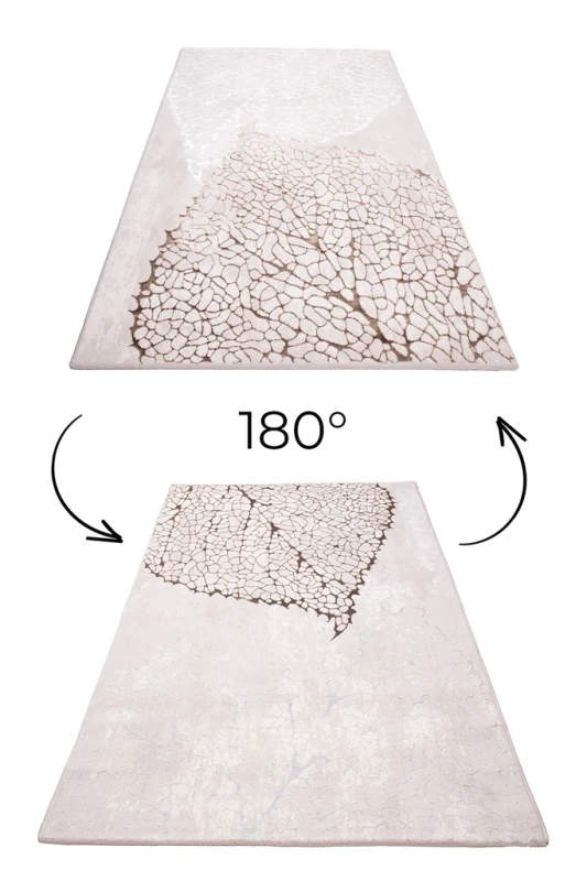 Dywan nowoczesny Factor 50243/261 cream obrót dywanu o 180 stopni