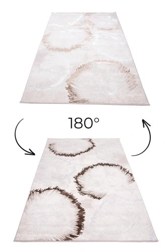 Dywan nowoczesny Factor 50251/260 cream obrót dywanu o 180 stopni