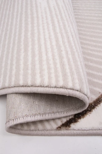 Dywan nowoczesny Factor 50250/260 cream zbliżenie na  runo i spód