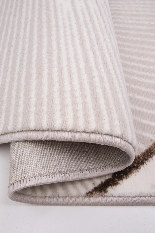 Dywan nowoczesny Factor 50250/260 cream zbliżenie na  runo i spód