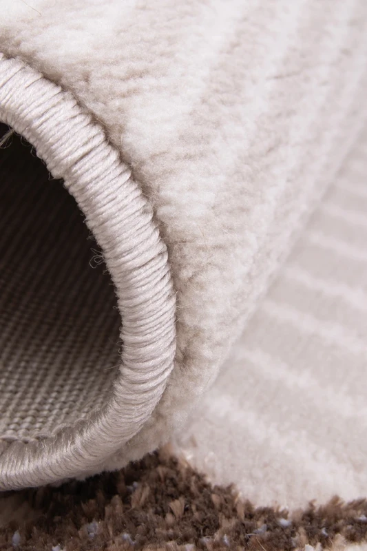 Dywan nowoczesny Factor 50250/260 cream zbliżenie na brzeg