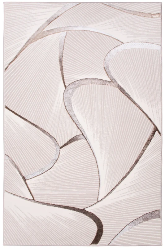 Błyszczący liść na dywanie po jego odwróceniu