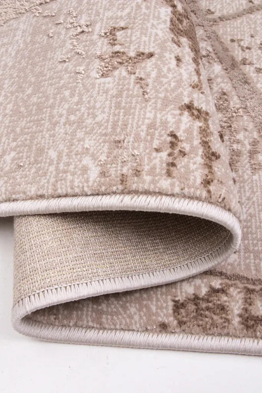 Dywan nowoczesny Factor 50258/280 beige zbliżenie na runo i spód