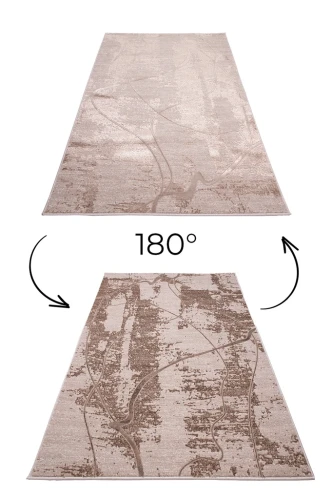 Dywan nowoczesny Factor 50258/280 beige obrót dywanu o 180 stopni